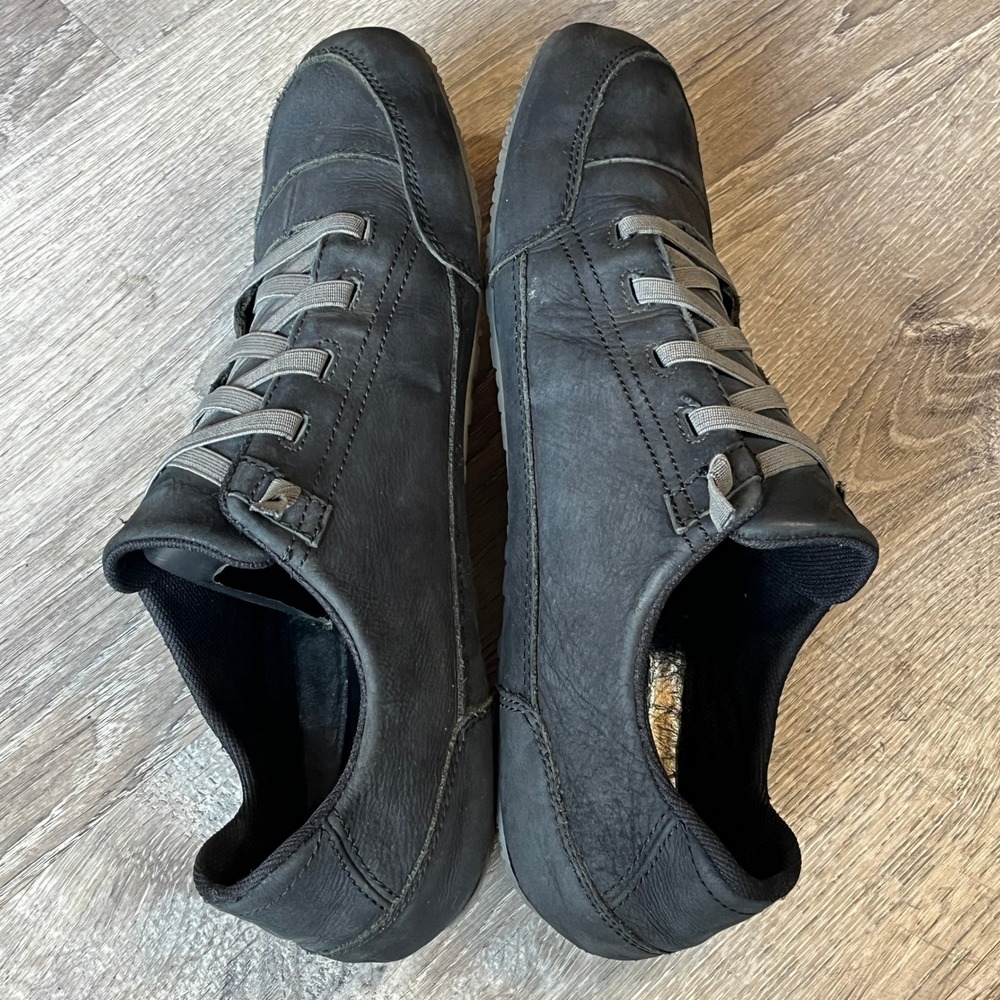 Patagonia Advocate Mens T52535 Black Leather Minimalist Sneaker Moc Shoe Size 10